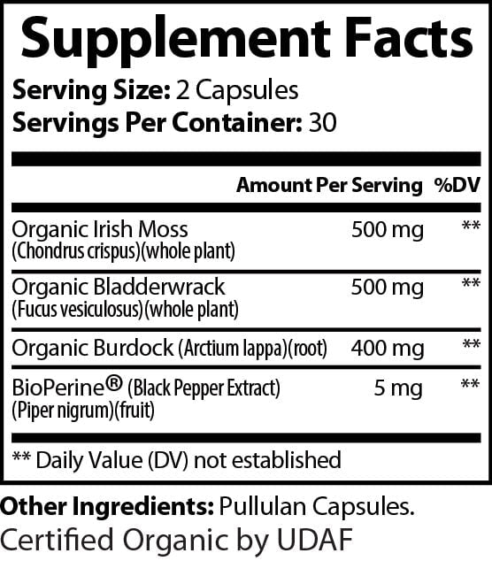 Sea Moss-Pure Natural Balance