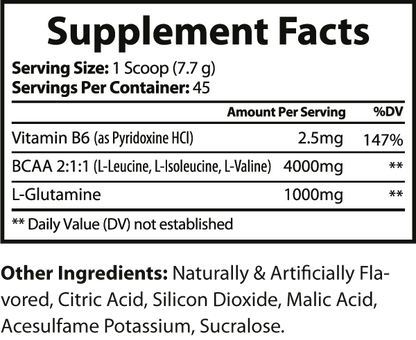 BCAA (Fruit Punch)-Pure Natural Balance