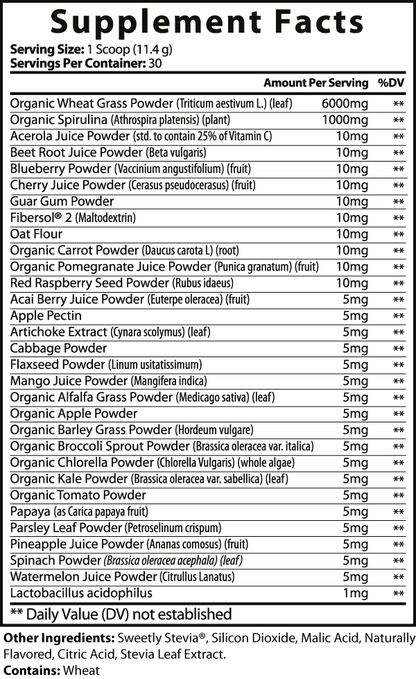 Organic Greens - Watermelon-Pure Natural Balance